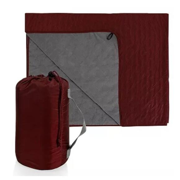Oniva All-Purpose Machine Washable Water Proof Stadium Blanket Burgandy - Picture 1 of 4
